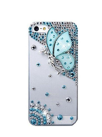 Luxury Diamond Butterfly Cover for iPhone 5 / 5s / SE