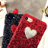 Heart Case For iPhone Models