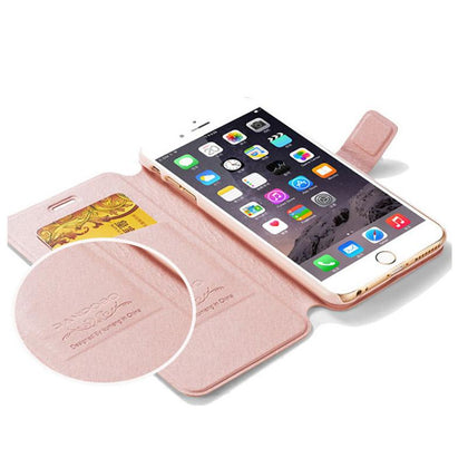 Butterfly Flip Leather iPhone Case